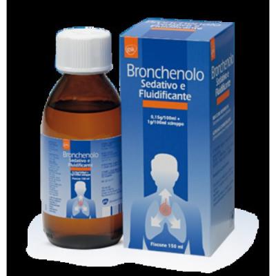 BRONCHENOLO Sedativo e Fluidificante Sciroppo tosse secca e grassa 150ml